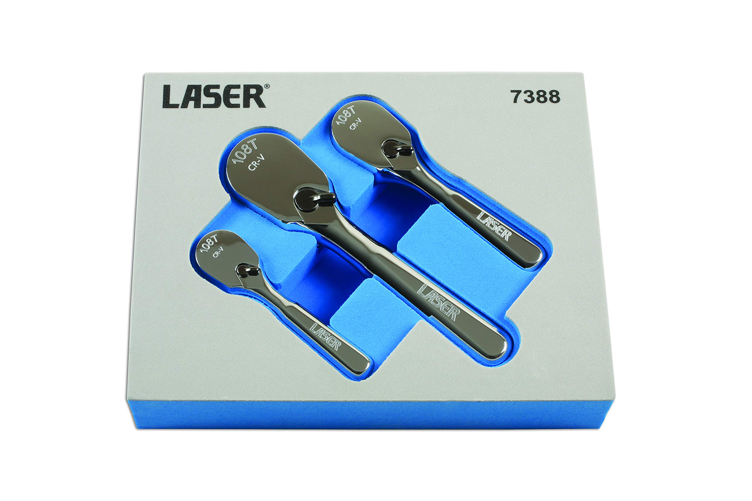 Amazon.com: 雷射7388 硬皮棘輪組3 件108 齒: 家居裝修